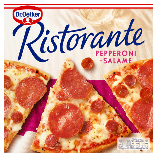 DR. OETKER RISTORANTE PEPPERONI-SALAME PIZZA 320G