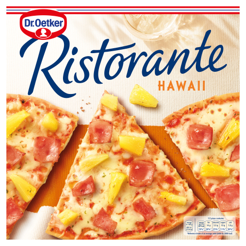 DR. OETKER RISTORANTE HAWAII PIZZA 355G