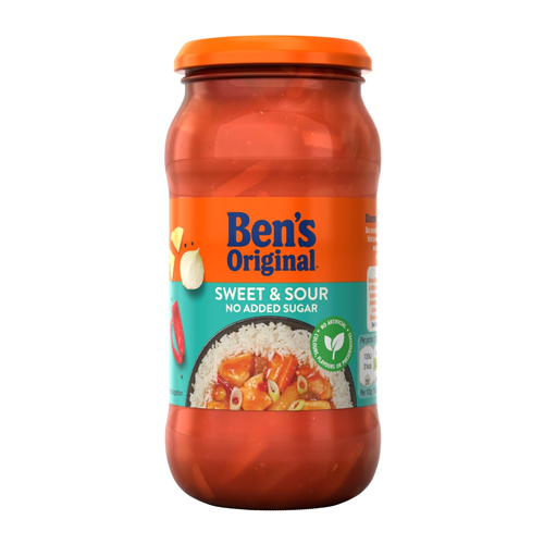 BEN'S SWEET AND SOUR NO ADDED SUGAR SAUCE 440G