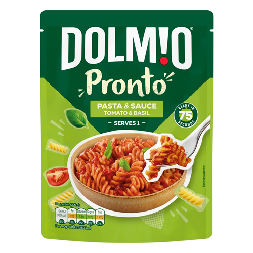 DOLMIO PASTA PRONTO TOMATO & BASIL 200G