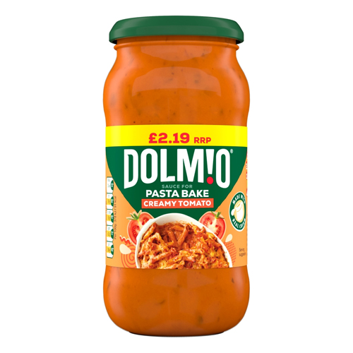 DOLMIO PASTA BAKE CREAMY TOMATO PMP £2.19 450G