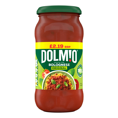 DOLMIO BOLOGNESE ORIGINAL PMP £2.19 450G