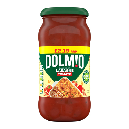 DOLMIO LASAGNE ORIGINAL TOMATO PMP £2.19 450G