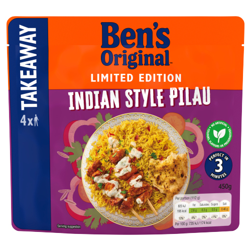 BENS PILAU RTH FAMILY PACK 450G