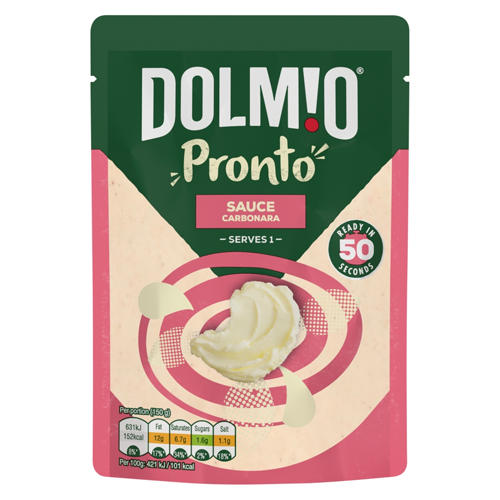 DOLMIO PASTA SAUCE CARBONARA 150G