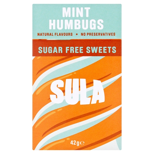 SULA MINT HUMBUGS POCKET PACK 42G