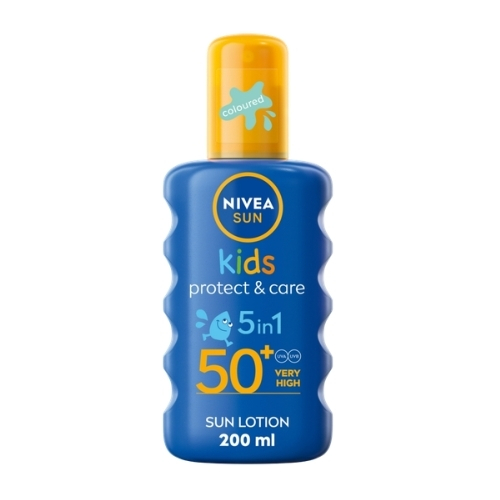 NIVEA KIDS PROTECT & CARE COLOURED SPRAY SPF 50+ 200ML