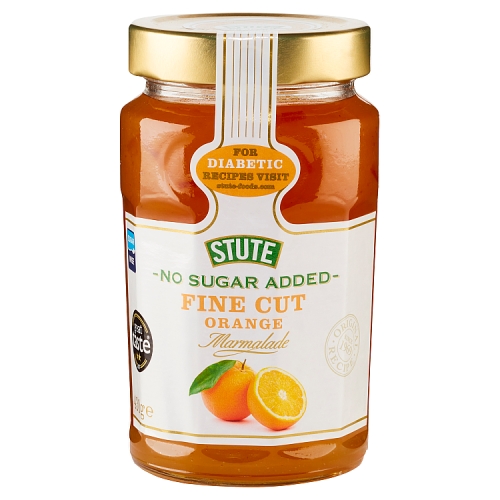 STUTE MARMALADE FINE CUT ORANGE NAS JAR 430G