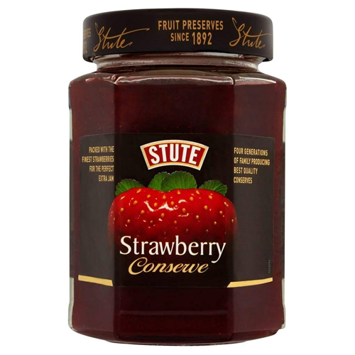 STUTE STRAWBERRY CONSEVE EXTRA JAM 340G