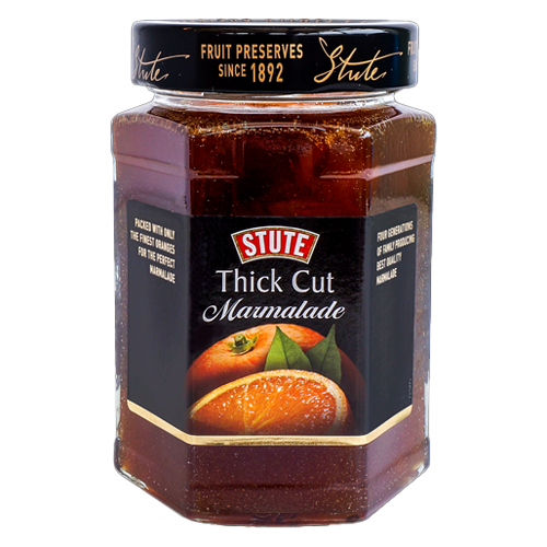 STUTE THICK CUT ORANGE EXTRA MARMALADE 340G