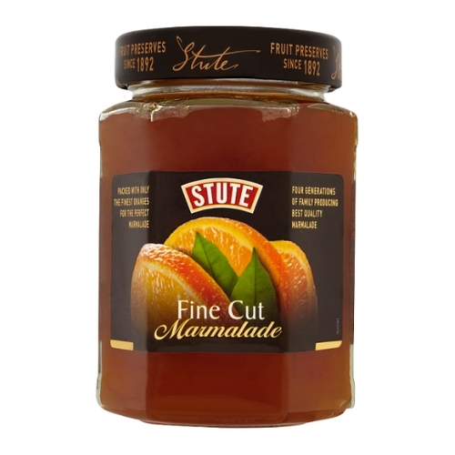 STUTE FINE CUT ORANGE EXTRA MARMALADE 340G