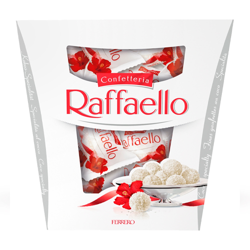 RAFFAELLO COCONUT AND ALMOND PRALINES GIFT BOX 23 PIECES 230G