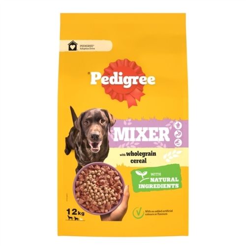 PEDIGREE MIXER WITH WHOLEGRAIN CEREALS 12KG
