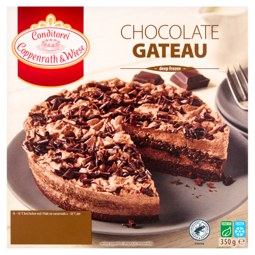CONDITOREI COPPENRATH & WIESE CHOCOLATE GATEAU 350G
