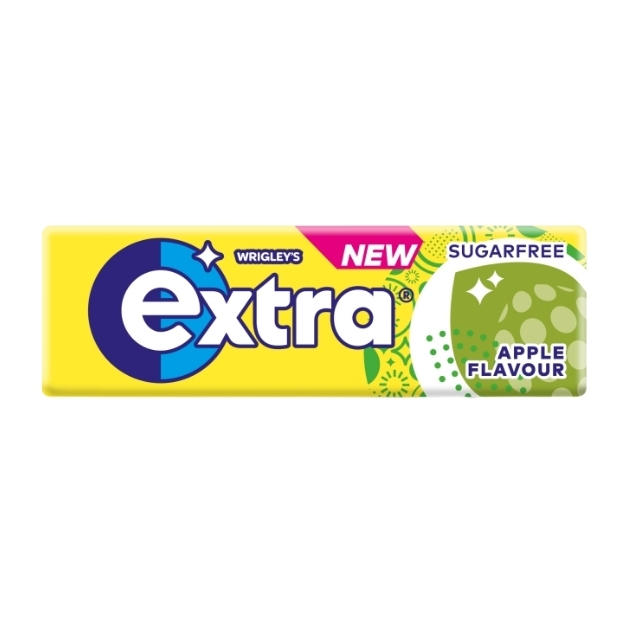 EXTRA APPLE FLAVOUR SUGAR FREE 10PC 14G