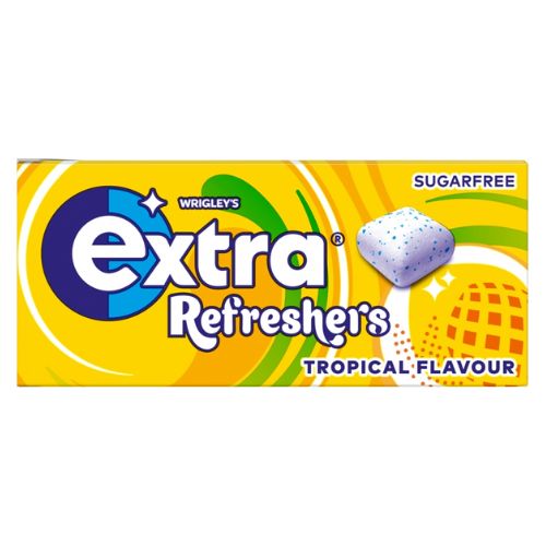 EXTRA TROPICAL SUGAR FREE REFRESHERS HANDY BOX 7PC 15.6G