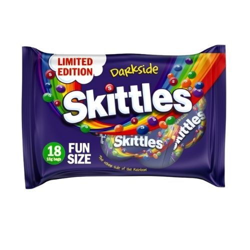 SKITTLES DARKSIDE FUNSIZE 18PK 324G