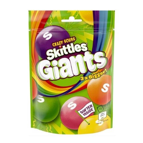 SKITTLES GIANT SOURS 132G