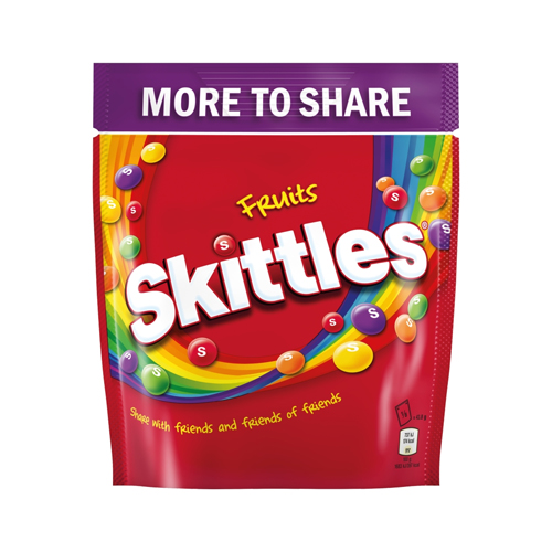 SKITTLES FRUITS MORE TO SHARE BAGS 318G