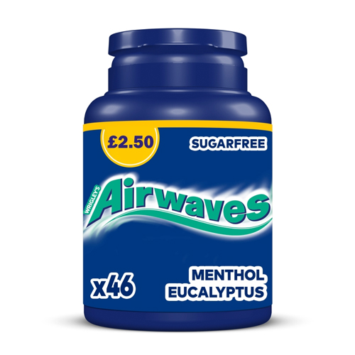 AIRWAVES MENTHOL BOTTLE PMP £2.50 46S