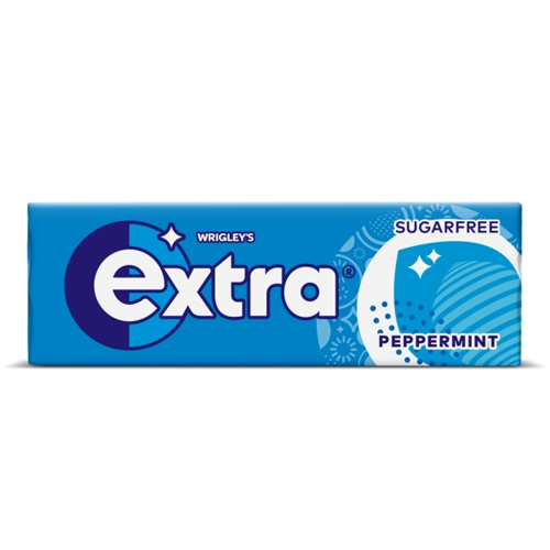 EXTRA PEPPERMINT SUGAR FREE 10PC 14G