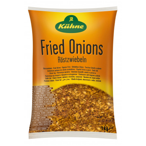 KUHNE CRISPY FRIED ONIONS 1KG