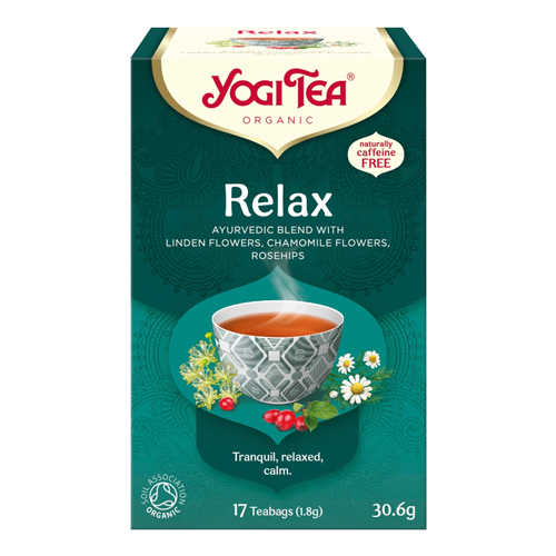 YOGI TEA ORGANIC RELAX 17 TEA BAGS 30.6G