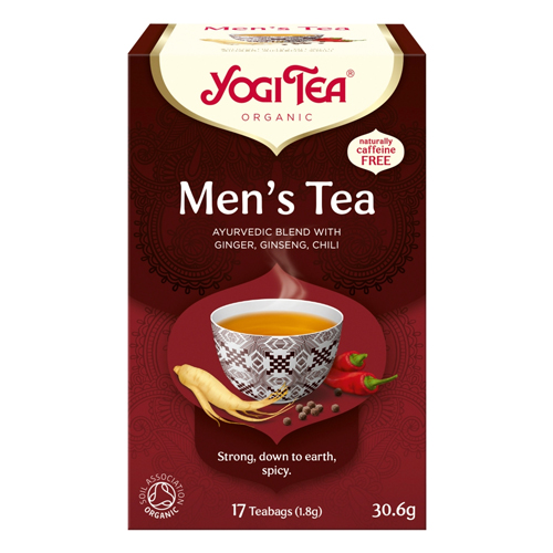 YOGI TEA ORGANIC MENS TEA 17 TEA BAGS 30.6G