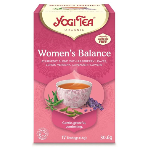 YOGI TEA WOMENS BALANCE ORGANIC 17 BAGS 30.6G