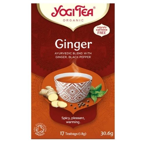 YOGI TEA ORGANIC GINGER 17S