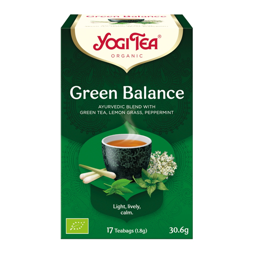 YOGI TEA ORGANIC GREEN BALANCE 17S