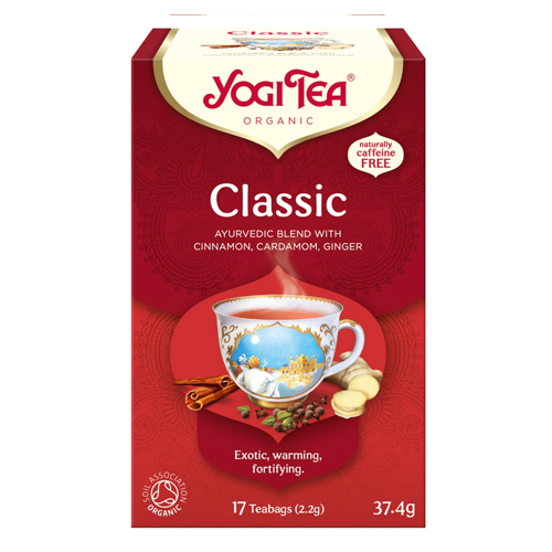 YOGI TEA ORGANIC CLASSIC 17 TEA BAGS 37.4G