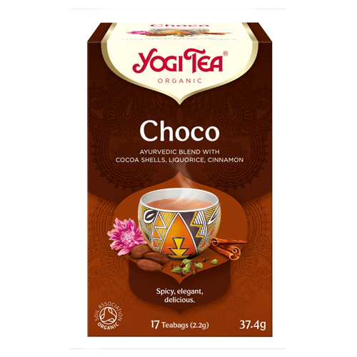 YOGI TEA ORGANIC CHOCO 17 TEA BAGS 34G