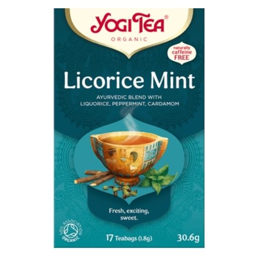 YOGI TEA ORGANIC LICORICE MINT 17S