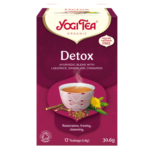 YOGI TEA ORGANIC DETOX 17 TEA BAGS 30.6G