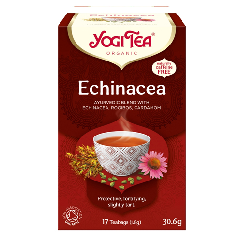 YOGI TEA ORGANIC ECHINACEA 17 TEA BAGS 30.6G