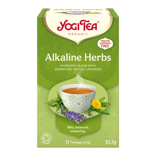 YOGI TEA ORGANIC ALKALINE HERBS 17 TEA BAGS 35.7G