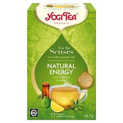 YOGI TEA ORGANIC FOR THE SENSES NATURAL ENERGY 17S