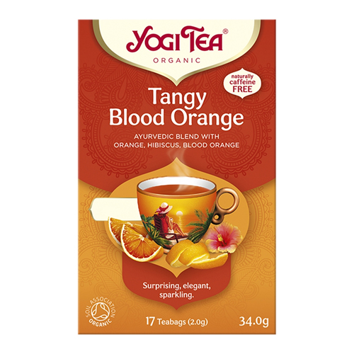 YOGI TEA BLOOD ORANGE ORGANIC +I14+I136:I197