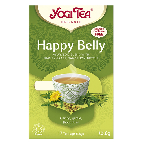 YOGI TEA HAPPY BELLY ORGANIC 17S