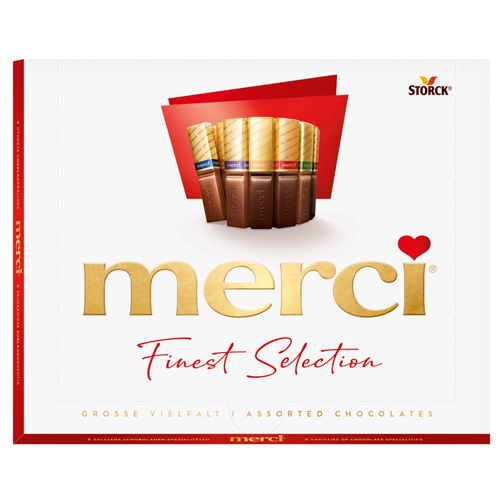 MERCI FINEST MILK DARK SELECTION XMAS 10X 250G