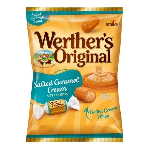 WERTHER'S ORIGINAL SALTED CARAMEL CREAM FLAVOUR 125G