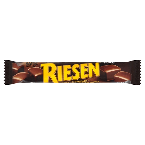 RIESEN DARK CHOCOLATE CHEWY TOFFEE 45G