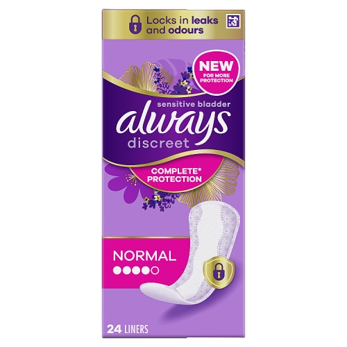 ALWAYS DISCREET LINERS 24S