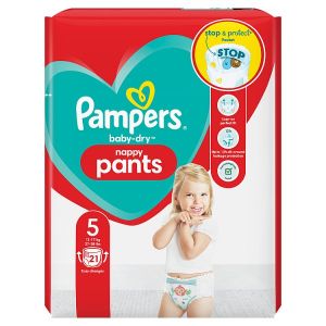 PAMPERS BABYDRY NAPPY PANTS S5 21PK