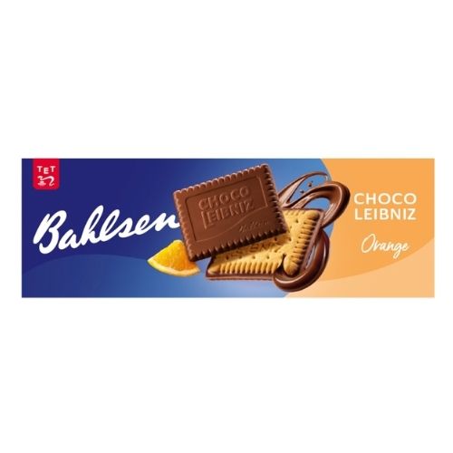 BAHLSEN CHOCO LEIBNIZ ORANGE CHOCOLATE SANDWICH S 111G