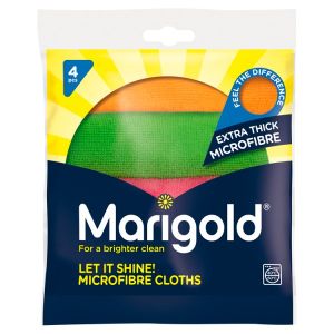 MARIGOLD M’FIBRE CLOTHS SHINE 4 X 5'S