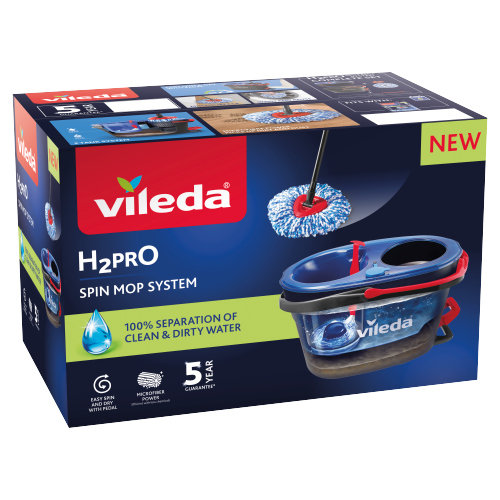 VILEDA H2PRO SPIN MOP SYSTEM 1S