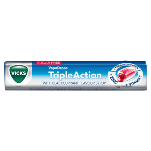 VICKS TRIPLE ACTION LOZENGE 42G