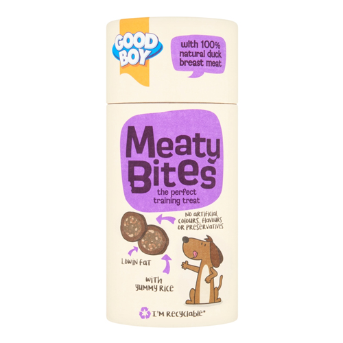 GOOD BOY MEATY BITES DUCK AND RICE 70G